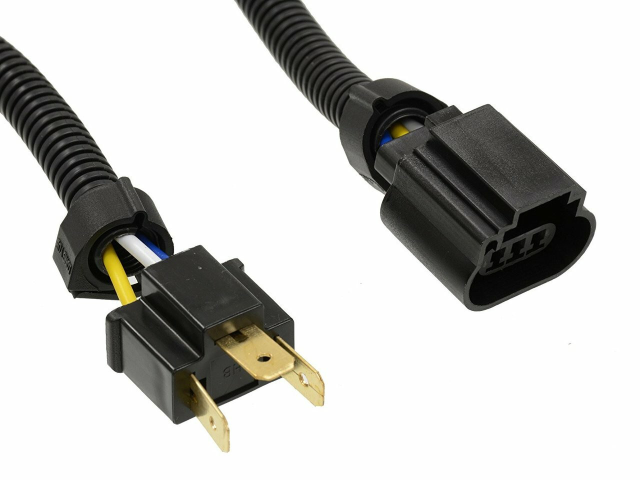 michigan motosports set of h4 9003 to h13 9008 pigtail wiring michigan motosports set of h4 9003 to h13 9008 pigtail wiring harness adapters for h4 h13 headlight